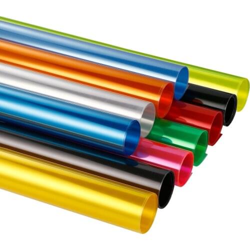 Car styling 12 Colors 30x100cm Car Light Headlight Taillight Tint Vinyl Film Sticker Lamp Stickers Brake Light Car Accessories