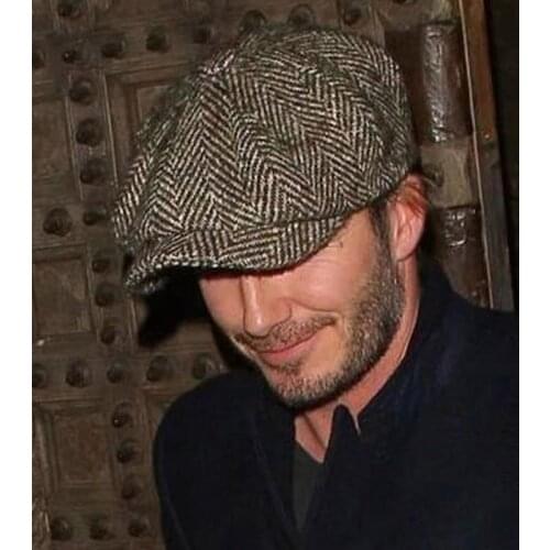 Spring and summer new casual hat fashion England mens cap beret octagonal hat newspaper boy hat tide