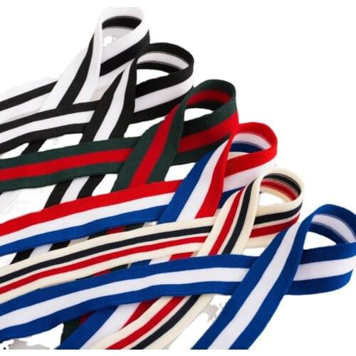 1-Nylon Soft Webbing Binding Tape Stripe Ribbon Sewing fabric Clothing Accessories For Clothes side strips
