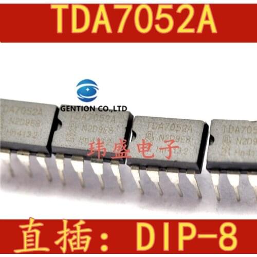 10PCS TDA7052A audio amplifier TDA7052 DIP8 in stock 100% new and original