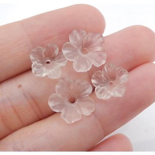 4 Pcs Natural White Quartz Gemstones For Jewelry Making DIY Charms Bracelets Earring Pendant 10/12x3mm,1.2g