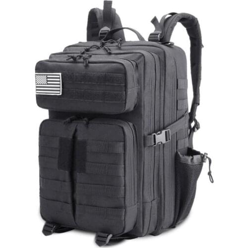 45L Tactical Backpack Molle Military Bag Army Outdoor Waterproof Backpack Hiking Rucksack Hunting Camping Camo Mochila Tactica