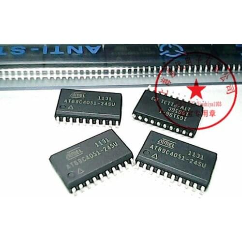 5pcs AT89C4051-24SU 89C4051