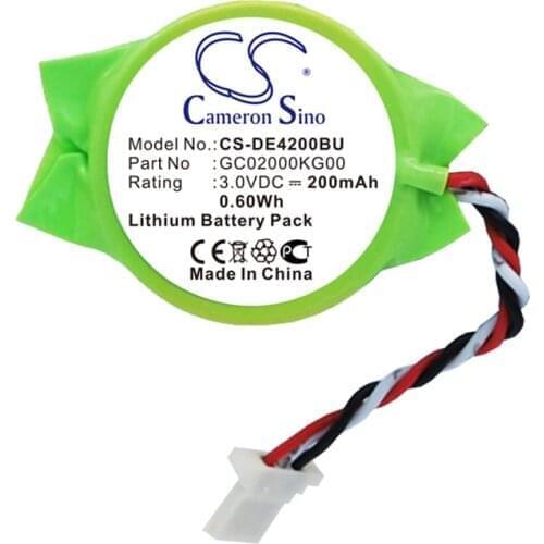 Cameron Sino 200mAh Battery GC02000KG00 for DELL Latitude E4200, Latitude E4300