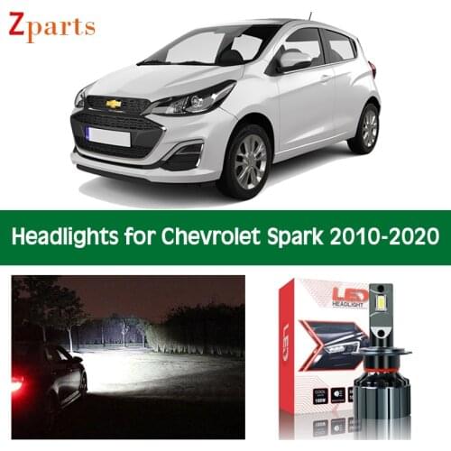 Car Bulbs For Chevrolet Spark M300 LED Headlight Canbus Headlamp Low High Beam 12V 24V Auto Lighting Light Lamp Accessories Part