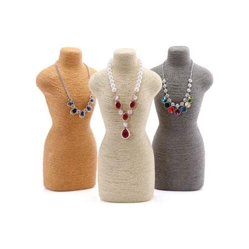 Free Shipping!! Fashionable New Style Necklace Stand Jewelry Holder Mannequin Hot Sale