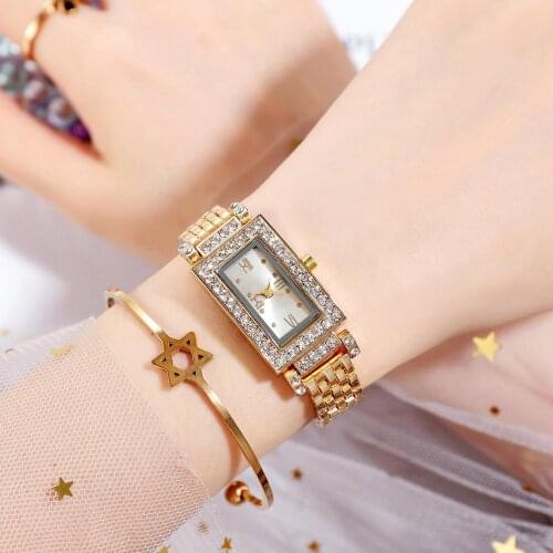 DENTON SIDPEGA Women's Watches With Rhinestones