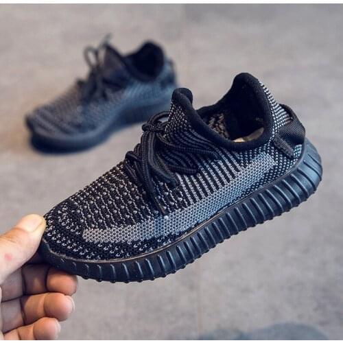 2020 New Kids Sneakers Knitted Breathable Mesh Shoes for Boys Girls Sport Running Shoes Lightweight Casual Childrens Sneakers