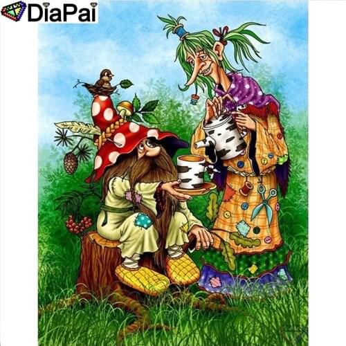 DIAPAI 100% Full Square/Round Drill 5D DIY Diamond Painting "Cartoon character" Diamond Embroidery Cross Stitch 3D Decor A20330