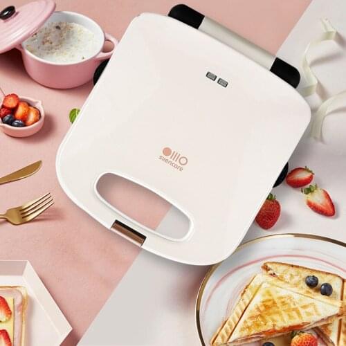 220V 700W Household Electric Waffle Machine Sandwich Breakfast Baking Machine Multi Toaster Non-stick Cake Baker EU/AU/UK/US