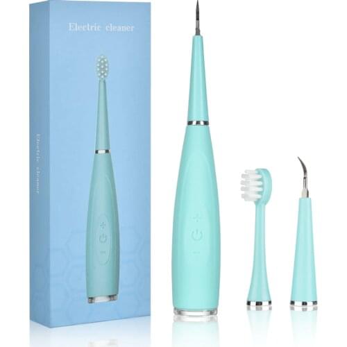 Electric Ultrasonic Sonic Dental Scaler High Frequency Vibration Tooth Calculus Remover Sonic Dental Cleaning Oral Hygiene Tools
