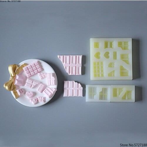 Simulated chocolate Shape Cake Mold Chocolate Mold for the Kitchen Baking Cake Tool DIY Sugarcraft Decoration Tool