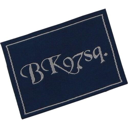 Customize Offwhite Clothing Labels For For Handwork Customized Garment Tags Sewing Accessories Embroidered Label With Own Logo