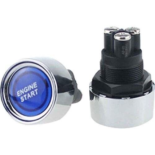 KKMOON 12V/50A Universal Motor Auto One Push Button Engine Start Switch Ignition Switch