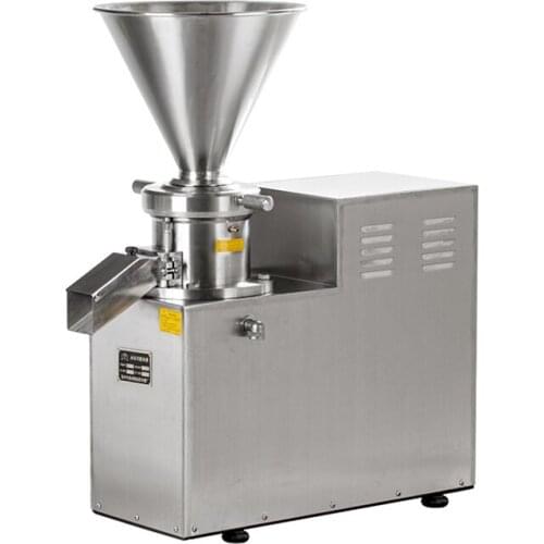 4KW 8.5L Stainless Steel Peanut Butter Maker Colloid Mill Machine Sesame Butter Grinding Machine Tomato Sauce Jam Grinder 380V