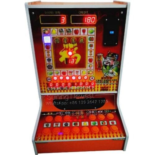 Tabletop Mario Fruit Casino Jackpot Bonus Arcade Games Gambling Games Square Roulette Slot Machine