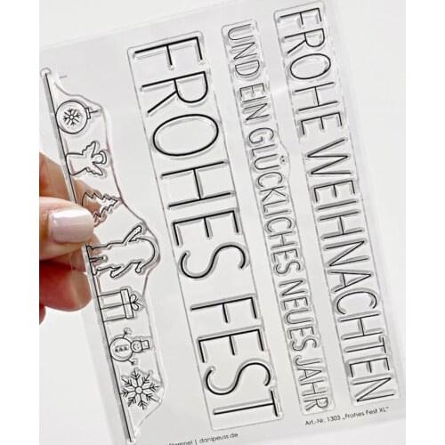 German Transparent Clear Stamp for DIY scrapbooking/Card Making C670