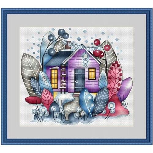 Oneroom Available High Quality Embroidery Package Cross Stitch Kit Angel Love 18CT/16CT/14CT