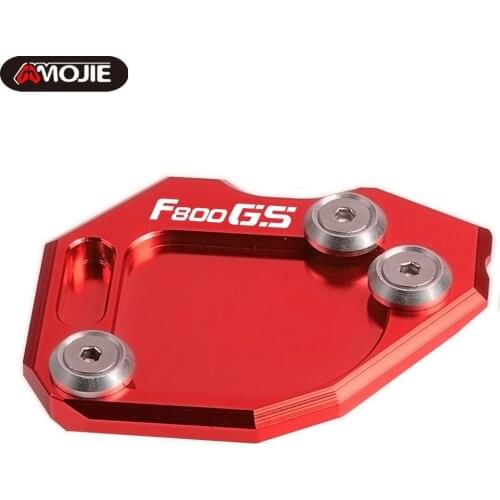 Motorcycle Kickstand Foot Side Stand Extension Pad Support Plate For BMW F800GS F800 GS F 800 GS 2010 2011 2012 2013 2014 2015