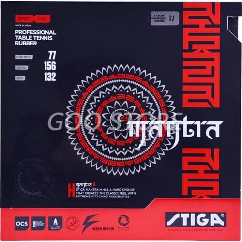 STIGA Table tennis rubber MANTRA H Offensive pimples in with sponge pips-in ping pong tenis de mesa
