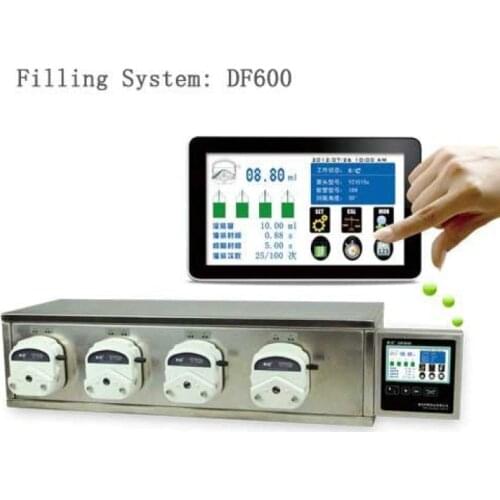 U.S. Solid Peristaltic Pump Filling System Integrated Type DF600 4*YZ1515x 4 pump head