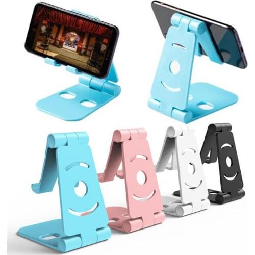 Universal Desktop Tablet Phone Stand ABS Folding Portable Live Hand-free Lazy Cellphone Bracket Great Gift For Samsung iPhone