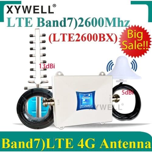 Amplifier 4G 2600mhz FDD LTE Band7 4G Signal Booster 4g Cellular Repeater 4G Data Repeater LTE 2600 4G Cellphone Network Booster