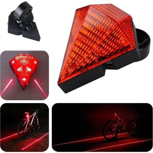 Bike Warning Light USB Rechargeable Waterproof MTB Bicycle Taillight Adjustable Security Cycling Tail Lamp Bicycle Accessories