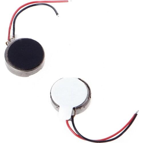10x DC 3V 70mA 12000±2500RPM Phone Coin Flat Vibrating Vibration Motor N58A