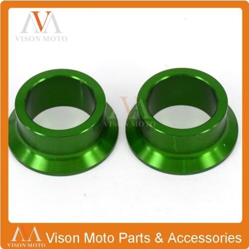 Billet Rear Wheel Hub Spacer For Kawasaki KX125 KX250 03-08 KXF250 KX250F 04-14 KXF450 KX450F KLX450R Motocross Enduro