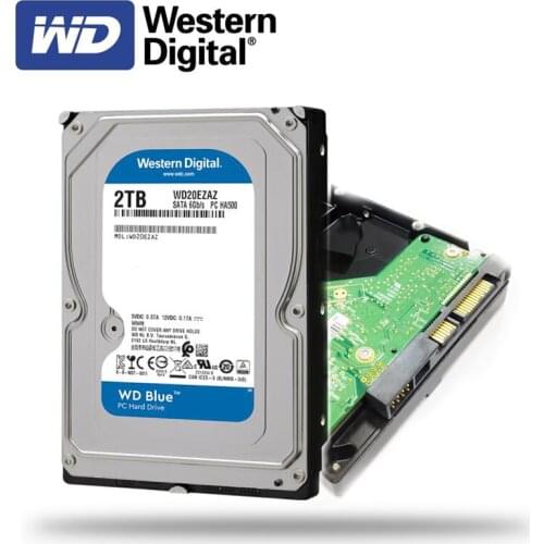 NEW WD Western Digital Blue 1TB 2TB 3TB 4TB Hdd Sata 3.5'' Internal Hard Disk Harddisk Hard Drive Disque Dur Desktop