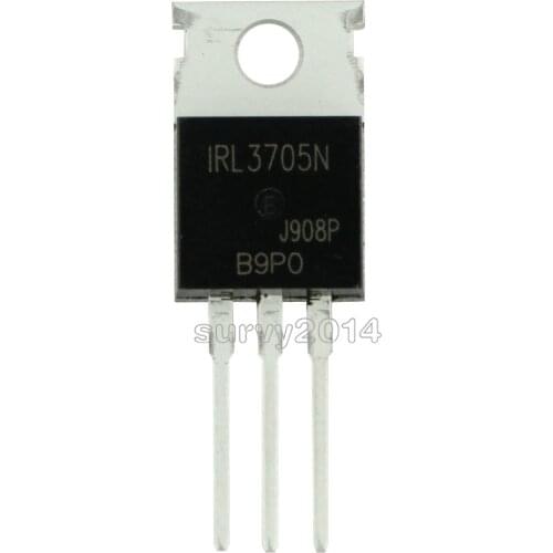 1PCS 3705 IRL3705 MOSFET N-CH 55V 75A TO-220AB NEW
