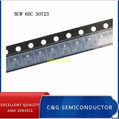 100PCS BCW60C BCW 60CS BCW60 MARKING AC OT23 ZJ