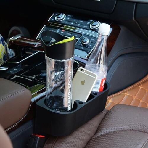 3 In 1 Car Cup Holder Auto Seat Gap Water Cup Drink Bottle Can Phone Keys Organizer Storage Holder Stand Car Styling Accessories