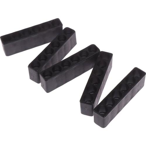 5Pcs 6/10/12 Holes Hex Shank Screwdriver Bit Holder 5PCS Plastic Screwdriver Head Storage Drill Bit Stand For Power Accessories