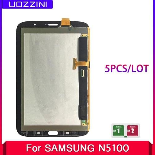 5 Pcs Lcds For Samsung Galaxy Note 8 GT- N5100 N5110 LCD Display Touch Screen Digitizer Panel Glass Monitor Assembly