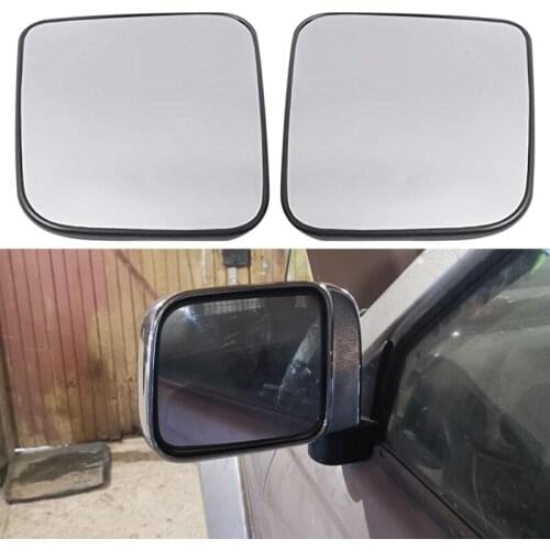 Car Heated Glass Rearview Mirrors Side Wing Rearview Mirrors for Nissan Pickup Trucks Patrol Y61 Navarra D22 1997-2015