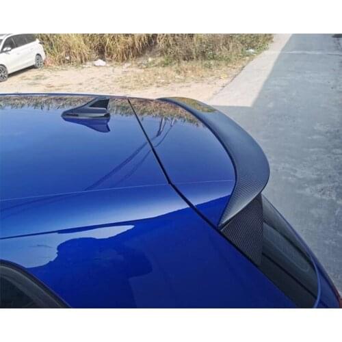 Car Rear Roof Spoiler Wing for Volkswagen VW Golf 8 VIII MK8 2021 Auto Car Rear Trunk Roof Lip Wing Spoilers Carbon Fiber
