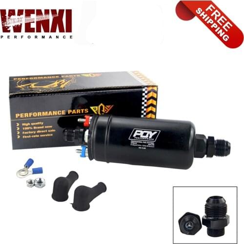 Free Shipping EFI 380LH 1000HP TOP QUALITY External Fuel Pump E85 Compatible 044 style New WX-FPB003-QY