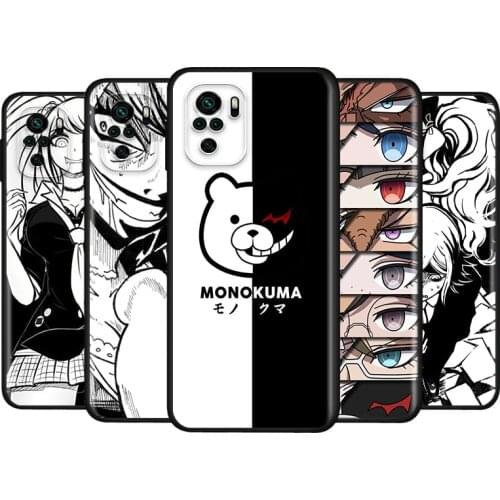 Danganronpa Anime For Xiaomi Redmi Note 10S 10 9 9S 9T 8T 8 7 6 5 Pro Max 5A 4X 4 5G Soft Silicone Phone Case