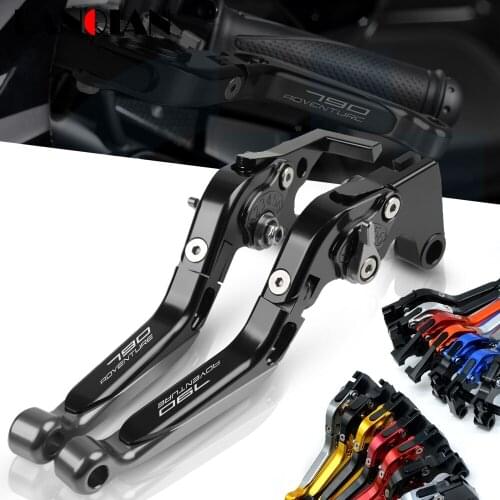 For 790 Adventure/R Motorcycle Adjustable Extendable Foldable Brake Clutch Levers 790 Adventure 790 Adventure R 2019 2020