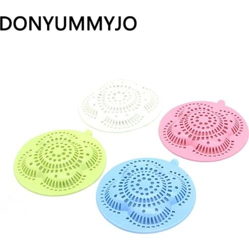 DONYUMMYJO 10pcs/bag Anti-clogging Sink Drainage Kitchen Sink Bathroom Bathroom Basin Sewer Hair Garbage Filter Floor Drain
