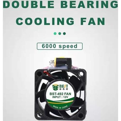BEST Small Fan Is Used For IC Chip Heat Dissipation Welding Cooling Smoke Exhaust Electronic Mobile Phone Repair Filter Purifier