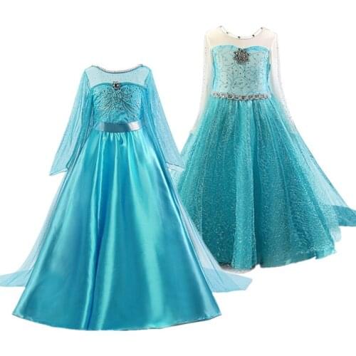 Fancy Halloween Carnival Cosplay Costumes Girls Dresses For Kids Party Dress Girls Childrens Role-play Proncess Dresses