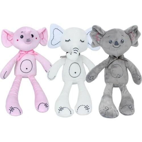 Stuffed Plush Animal Toy Exquisite Design Fine Workmanship Colorful Gray Koala Plush Toy for Child