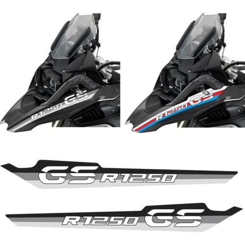 Motorcycle Handlebar Clamp tank Tail box sticker Decals Stickers For BMW R1250GS R 1250 GS 2017 2018 2019