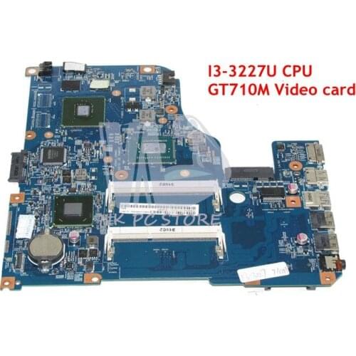 NOKOTION NBM5S11003 NB.M5S11.003 For Acer aspire V5-471 Laptop Motherboard 48.4TU05.021 I3-3227U CPU DDR3 GT710M Video card