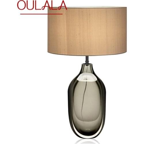 OULALA Nordic Creative Table Lamp Contemporary LED Decorative Desk Light for Home Bedside Bedroom