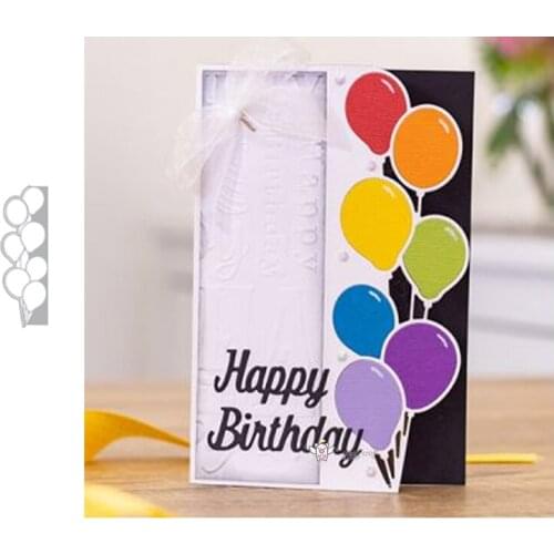 New Balloon edge frame metal Cutting Dies Stencils DIY Scrapbooking Paper/photo Cards Embossing Dies