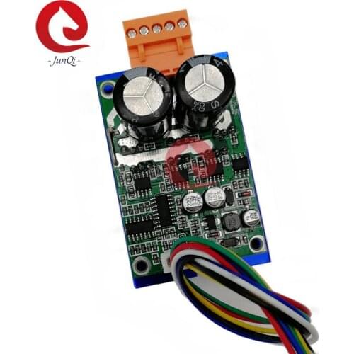 36~72VDC JYQD_V6.5E Motor Drive Board High Power Control Board with No Hall sensors Motor with heatsink and connector wires